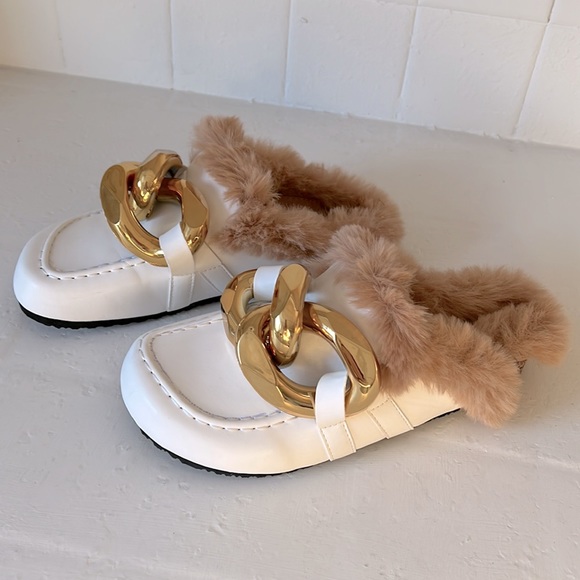 Nasty gal faux fur loafers - Picture 6 of 9